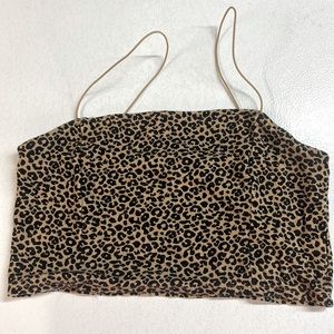 Leopard Crop Tank